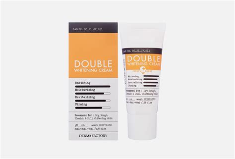 DERMA FACTORY Крем для лица Double Cream 40 мл — купить, цена в Москве