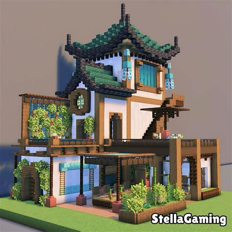 Image result for Minecraft Japanese House Tutorial