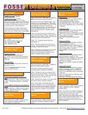 Image result for Fosse Training Module