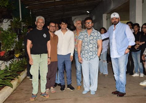 Laal Singh Chaddha screening attended by Aamir Khan, Atul Kulkarni ...
