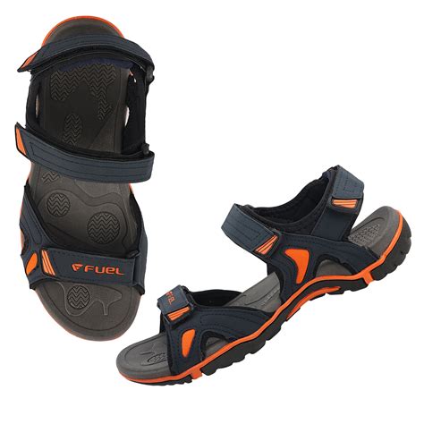 Fuel Jordan Sandals For Men's (Navy-Orange)