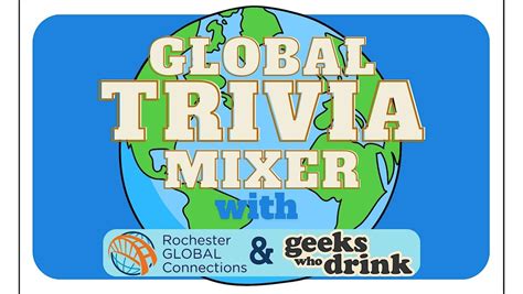 Global Trivia Mixer with RGC & Geeks Who Drink!, Blu Wolf Bistro ...