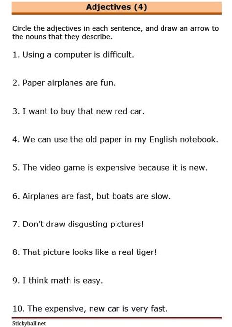 Image result for Modifying Nouns