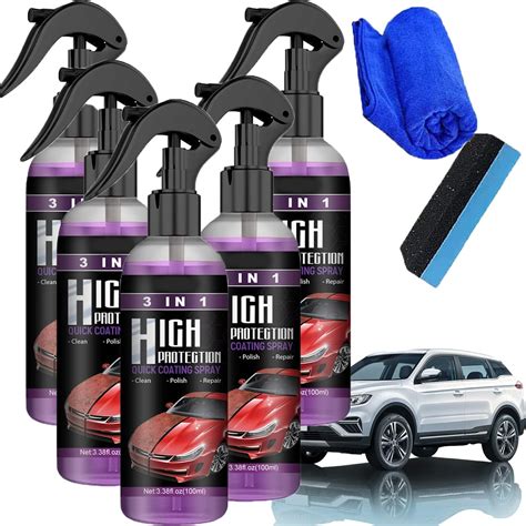 Amazon.com: 2024 Newbeeoo 3 In 1,Newbeeoo 3 In 1 Ceramic Car Coating Spray,Vrsgs Car Wax,Ceramic ...