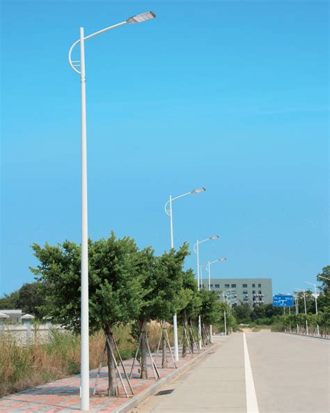 10米、12米路灯灯杆标准技术参数-东莞海光照明官网