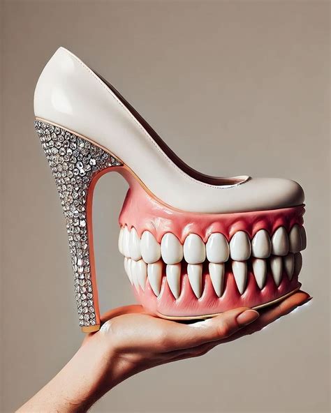 MaviGadget on Instagram: "Teeth shaped high heels? 📌 by @designideahub ...