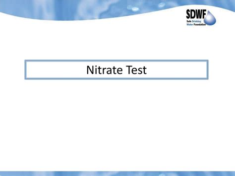 Image result for Gasious Nitrate Test