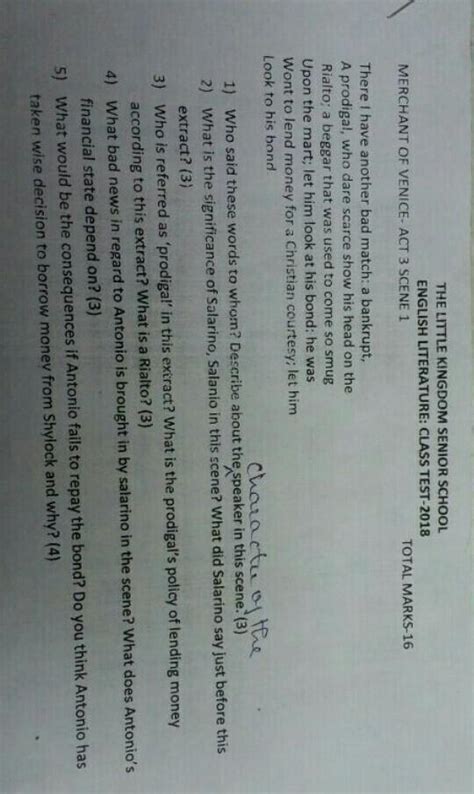 Paraphase of Act - 3&4 Merchant of VeniceAnswer this please - Brainly.in