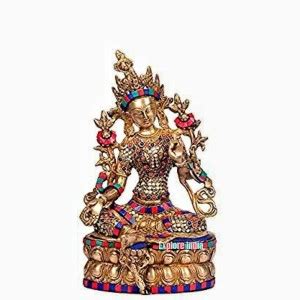 Explore india Large Tara Devi Statue Brass Tibetan Goddess Religious ...