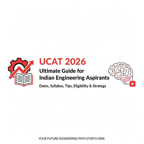 UCAT 2026 Ultimate Guide for Indian Engineering Aspirants: Dates ...