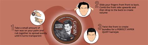 Gatsby Japan Hair Styling Wax - Edgy & Volume, For Hyper Quiff Style ...