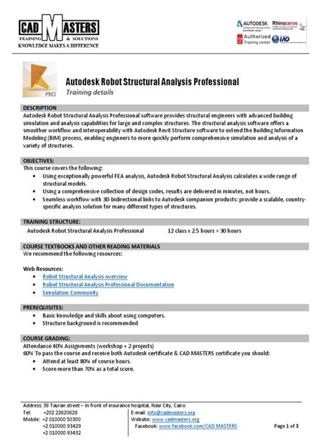 Robot Structural Analysis Tutorial PDF 的图像结果