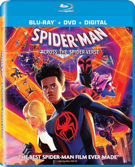 Amazon.com: Spider-Man: Across the Spider-Verse - Blu-ray + DVD ...