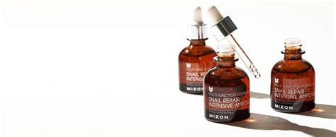 MIZON Snail Repair Intensive Ampoule, Snail Mucin Extract, Safe Formula ...