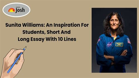 Sunita Williams: An Inspiration For Students, Short And Long Essay With ...