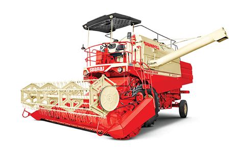 Swaraj Tractors launches next-gen Swaraj 8200 Smart Harvester for ...