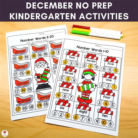 December Reading Worksheet 的图像结果