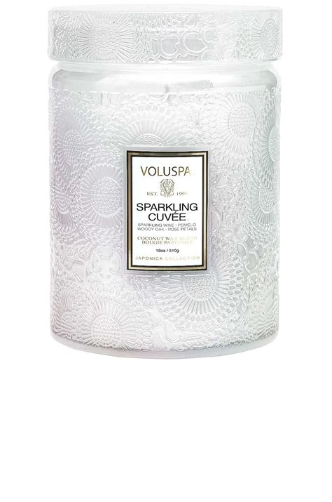 Voluspa Sparkling Cuvee Large Jar Candle in Sparkling Cuvee | REVOLVE