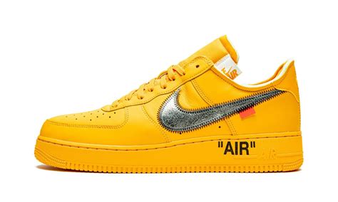Nike Air Force 1 Low Off White Ica University Gold Price in India ...