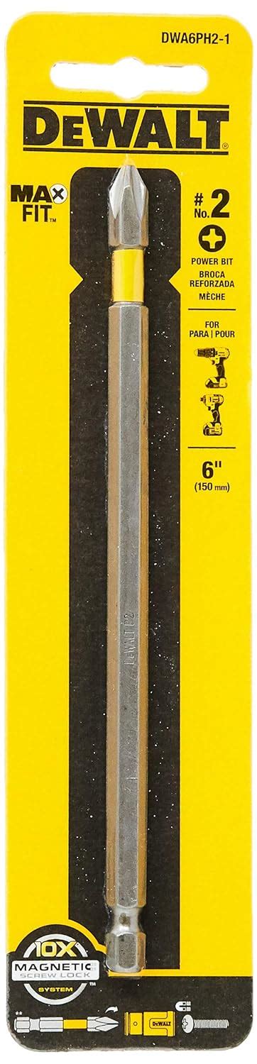 DeWalt MaxFit PH2 Phillips Bit Magnetic Driver : Amazon.in: Industrial ...