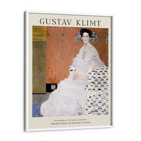 Gustav Klimt - The Portrait Of Fritza Riedler Wall Art Prints – Nook At You