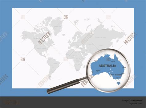 Map Australia On Vector & Photo (Free Trial) | Bigstock