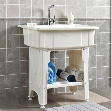 Gdrasuya10 Standing Utility Sink Laundry Tub with India | Ubuy