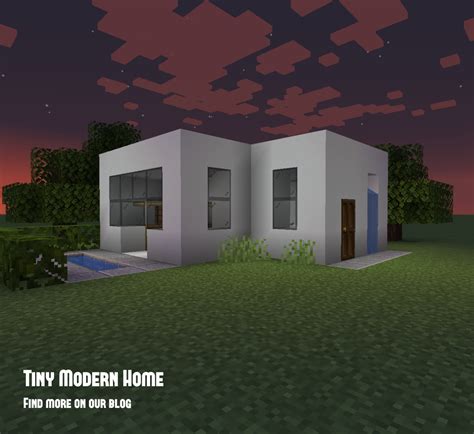 Image result for Minecraft Small Modern Home