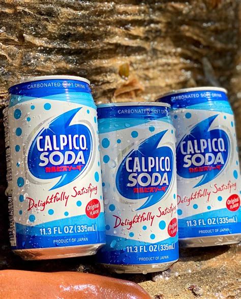 CALPICO SODA, Carbonated Soft Drink, Hint of Citrus Flavor, Japanese ...