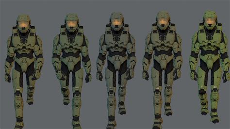 Master Chief Armor Colors Comparison, RGB & Hex Codes, Etc : halo