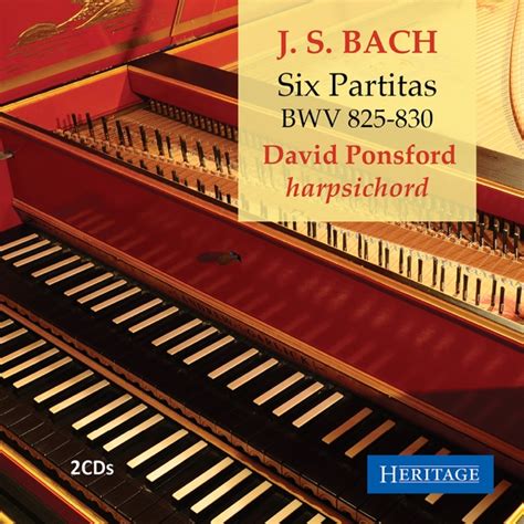 ‎Bach: Six Partitas BWV 825-830 di David Ponsford - Apple Music Classical