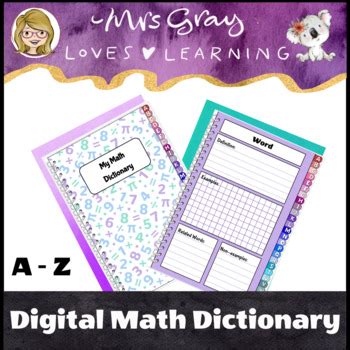 Image result for Math Dictionary