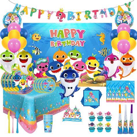 Baby Shark - Party Decorations - Party Supplies - 203-Piece | Shop ...