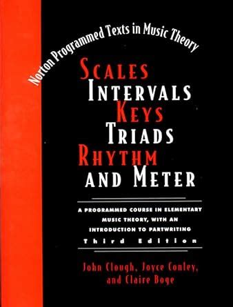 Buy Scales, Intervals, Keys, Triads, Rhythm, and Meter: A Programmed ...