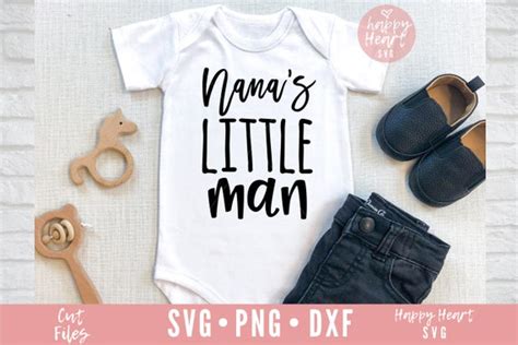 Nana's Little Man Svg Nana Quote SVG Nana Svg Dxf Png - Etsy India