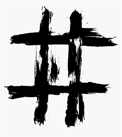 Hashtag Png, Transparent Png - kindpng