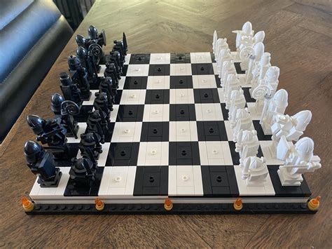 Got sick of the pieces sliding off the Harry Potter Chess Board Set : r ...