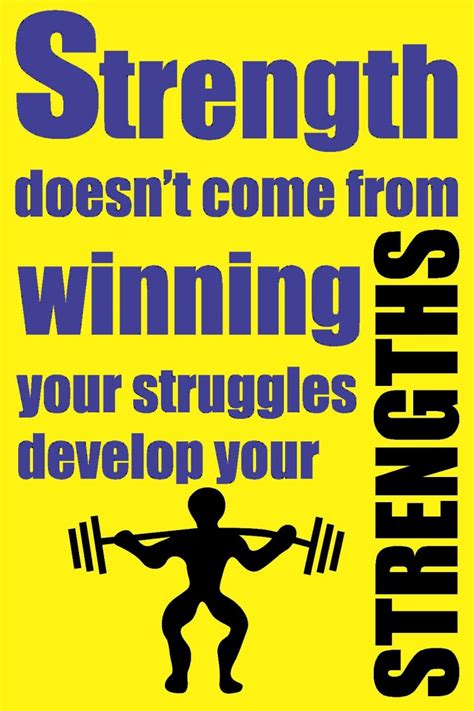 Strength & Winning - Motivational Poster - Motivational | OshiPrint.in