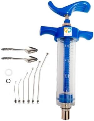 Pets Wizard - 20 ML Orange or Blue Colour Hand Feeding Syringe with 6 ...