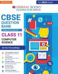 Oswaal CBSE Chapterwise & Topicwise Question Bank Class 11 Computer ...