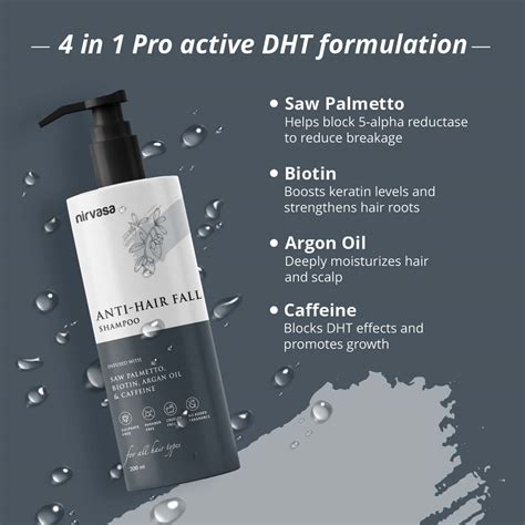 Buy NIRVASA ANTI HAIR FALL SHAMPOO FOR HAIR GROWTH & HAIR FALL CONTROL ...