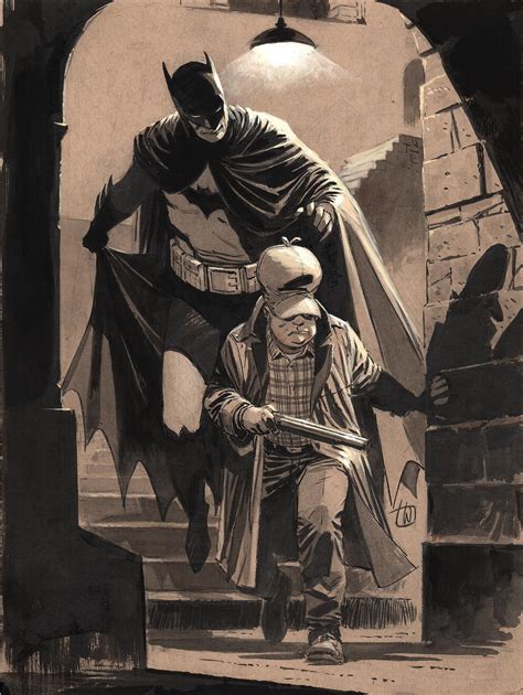 Batman and Elmer Fudd, by Lee Weeks. Created with - in his own words ...