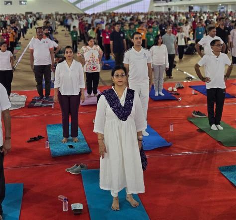 International Yoga Day Celebration; PM Modi, CM Patel Participate ...