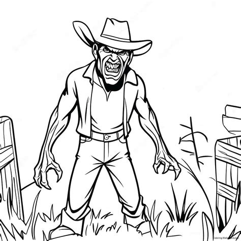 Jeepers Creepers Scary Monster Coloring Page (69014-54614)