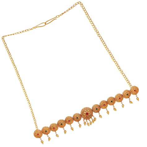 Buy JWELLA Traditional Gold Plated Kamarbandh for Women - Intricate ...