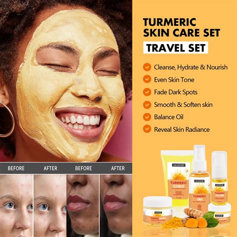 Turmeric Skin Care Sets - Brighten and Revitalize Your Skin