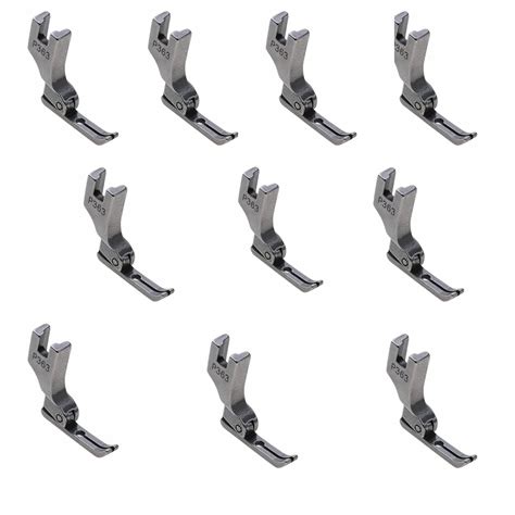 Zipper Presser Foot P363 Industrial Sewing Machine (Pack of 10 ...
