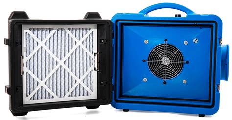 500cfm HEPA Filter Air Scrubber Roto Molding 1hp Hepa Air Purifier