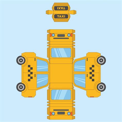 Printable Paper Cars - Printable JD