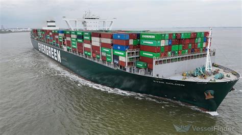 EVER GOLDEN, Container Ship - Details and current position - IMO ...